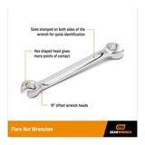 GearWrench Metrix Flare Nut Wrench Set 286 x 168 x 64mm 6 (Piece)