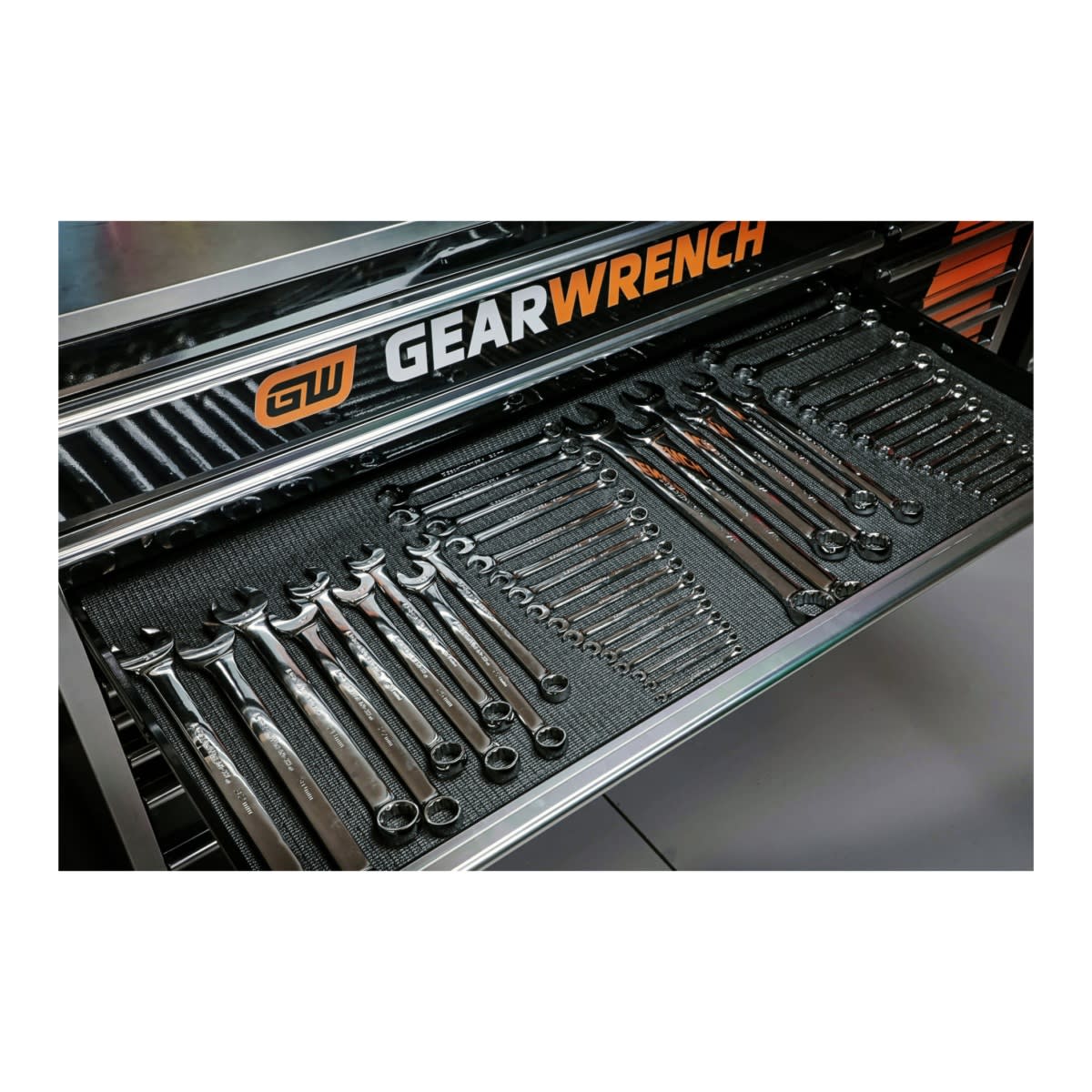 GearWrench 12Pt Long Combination Wrench Set 556 x 236 x 586mm 44 (Piece)