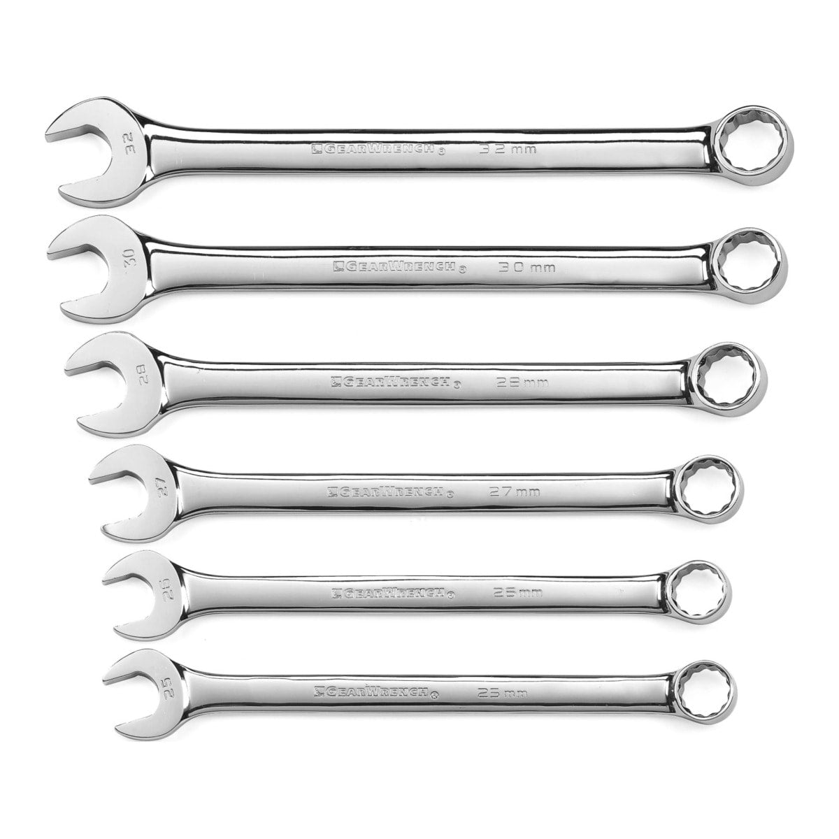 GearWrench 12Pt Long Combination Wrench Set 427 x 148 x 79mm 6 (Piece)