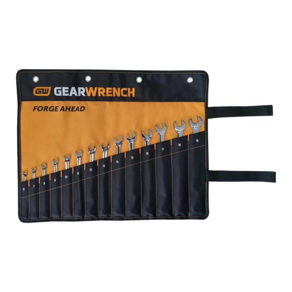 GearWrench 12Pt Long Combination Wrench Set 349 x 148 x 52mm 14 (Piece)