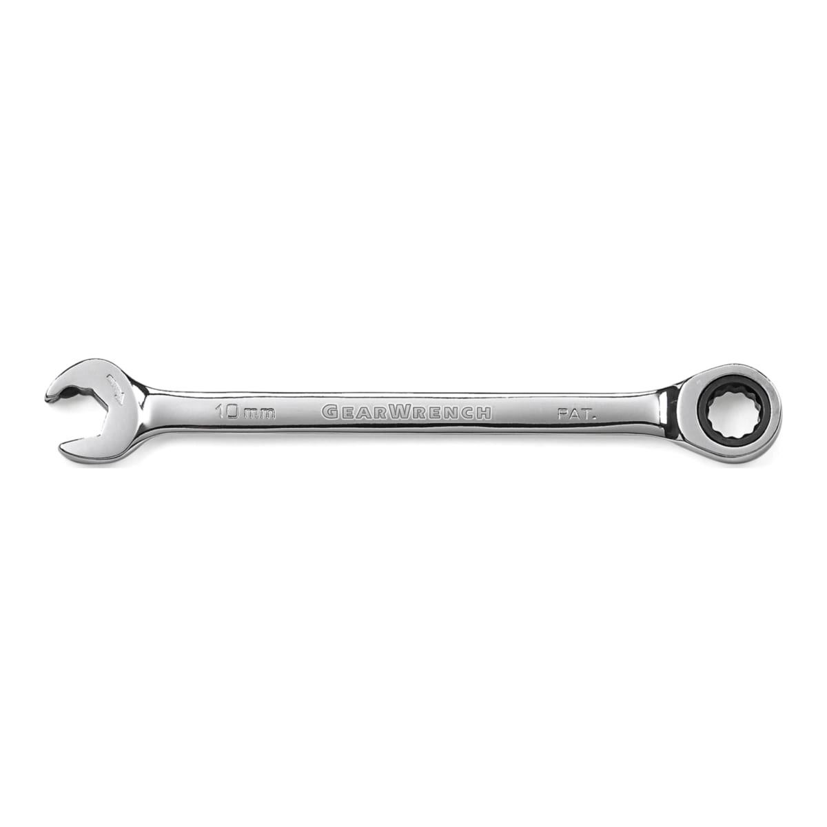 GearWrench 10mm Metric Open End Ratcheting Wrench 237 x 52 x 36mm