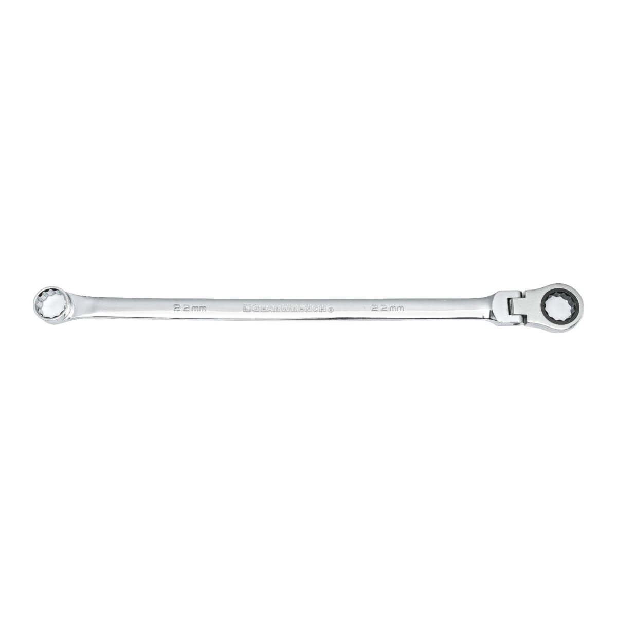 GearWrench 22mm XL Gearbox Flex Ratcheting Wrench 25 x 475 x 5mm