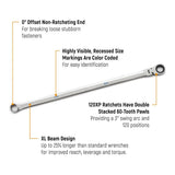 GearWrench 14mm XL Gearbox Flex Ratcheting Wrench 450 x 44 x 8mm