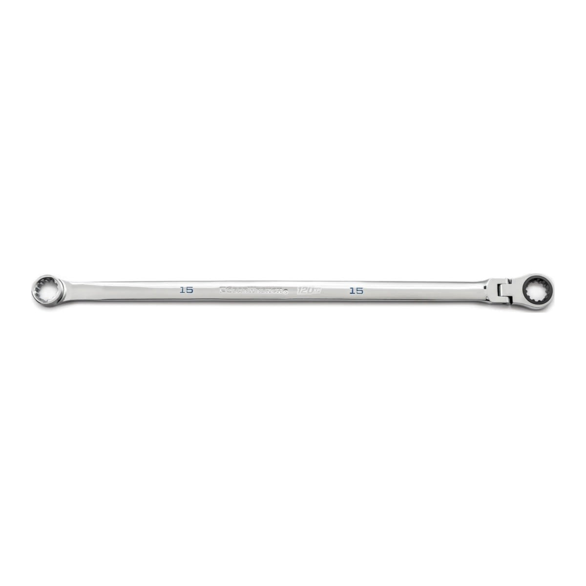 GearWrench 15mm XL Gearbox Flex Ratcheting Wrench 472 x 45 x 22mm