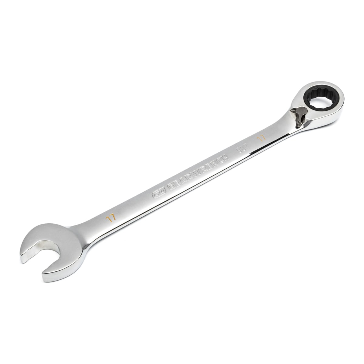 GearWrench 17mm 12Pt Reversible Ratcheting Wrench 250 x 35 x 11mm