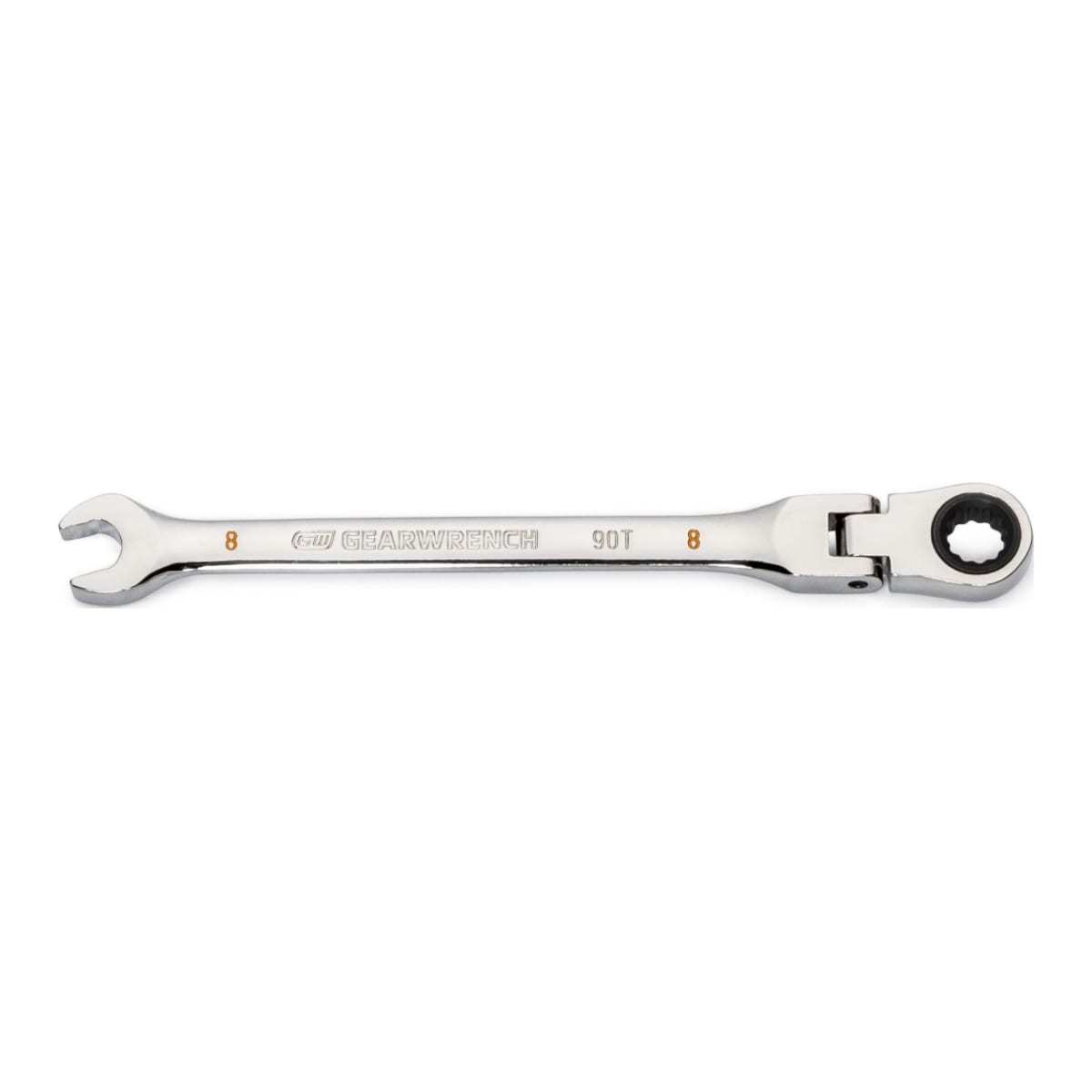 GearWrench 8mm Flex Head Ratcheting Wrench 145 x 14 x 7mm