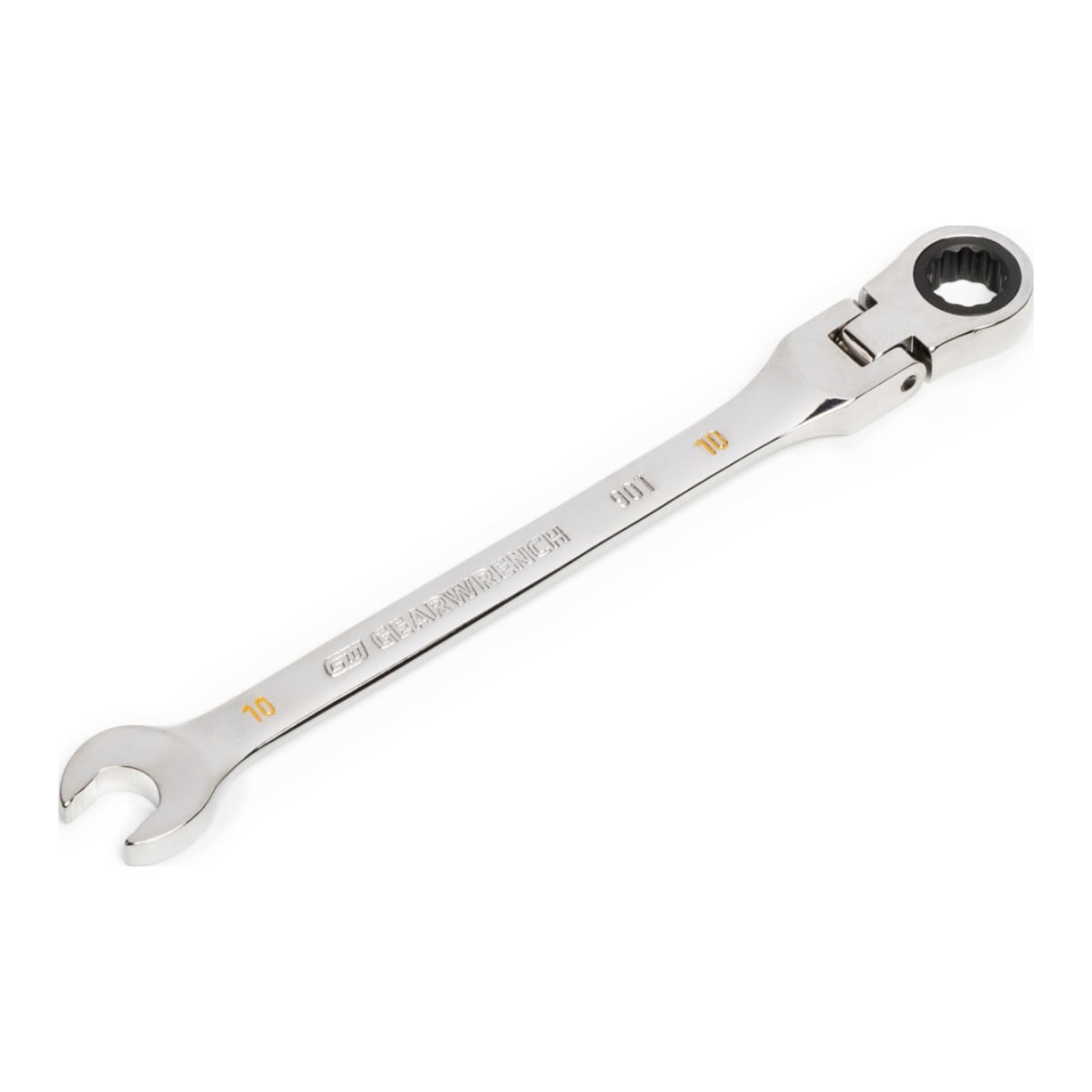 GearWrench 10mm Flex Head Ratcheting Wrench 168 x 23 x 8mm