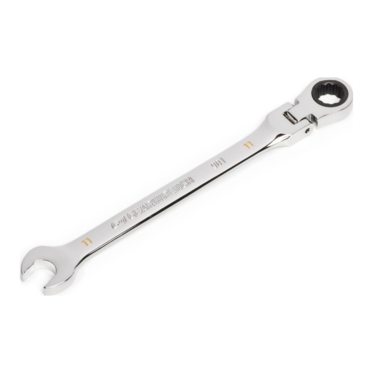 GearWrench 11mm Flex Head Ratcheting Wrench 183 x 23 x 9mm