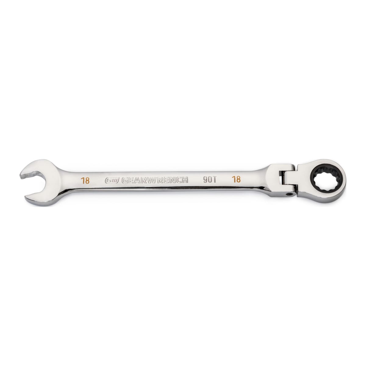 GearWrench 18mm Flex Head Ratcheting Wrench 269 x 38 x 13mm