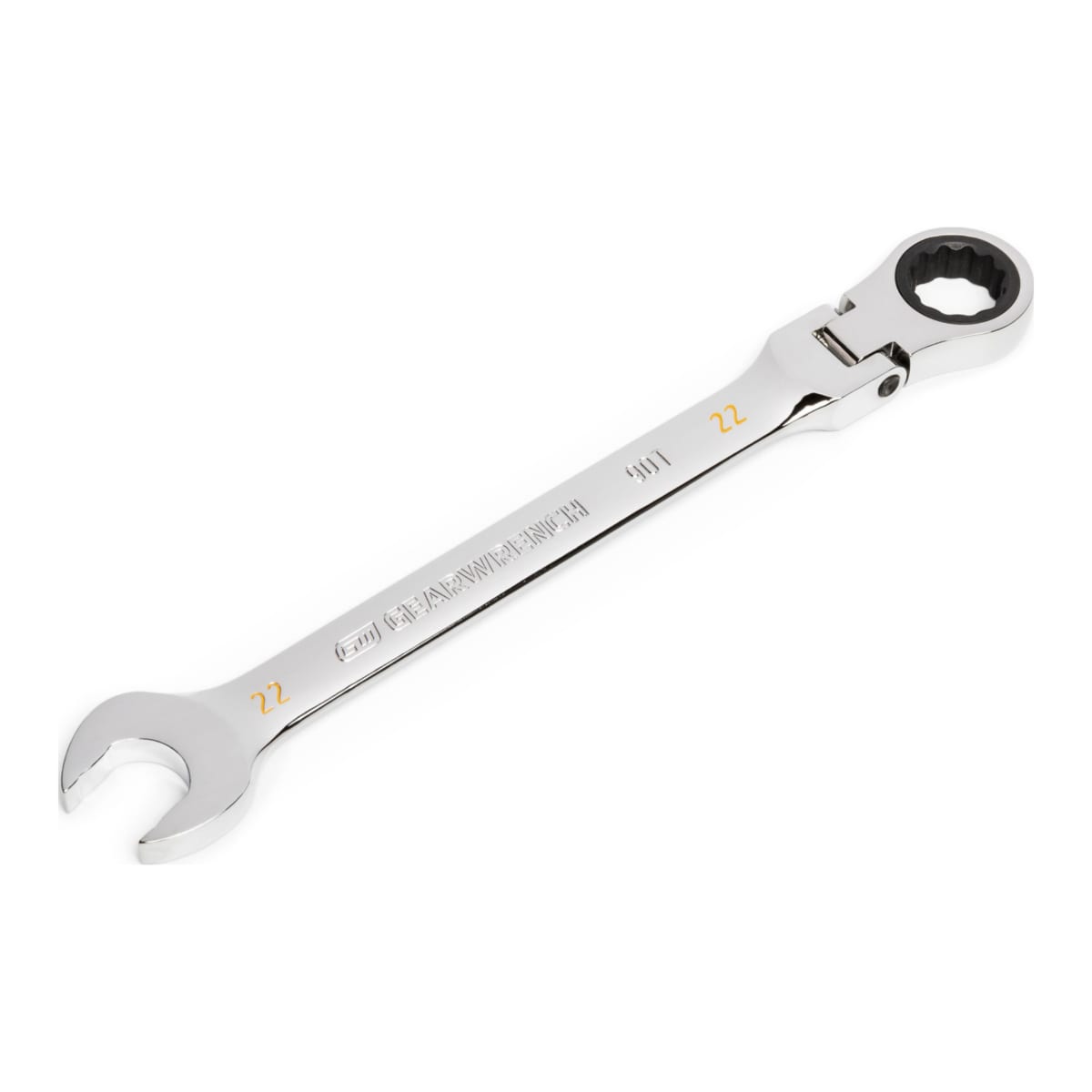 GearWrench 22mm Flex Head Ratcheting Wrench 272 x 38 x 13mm