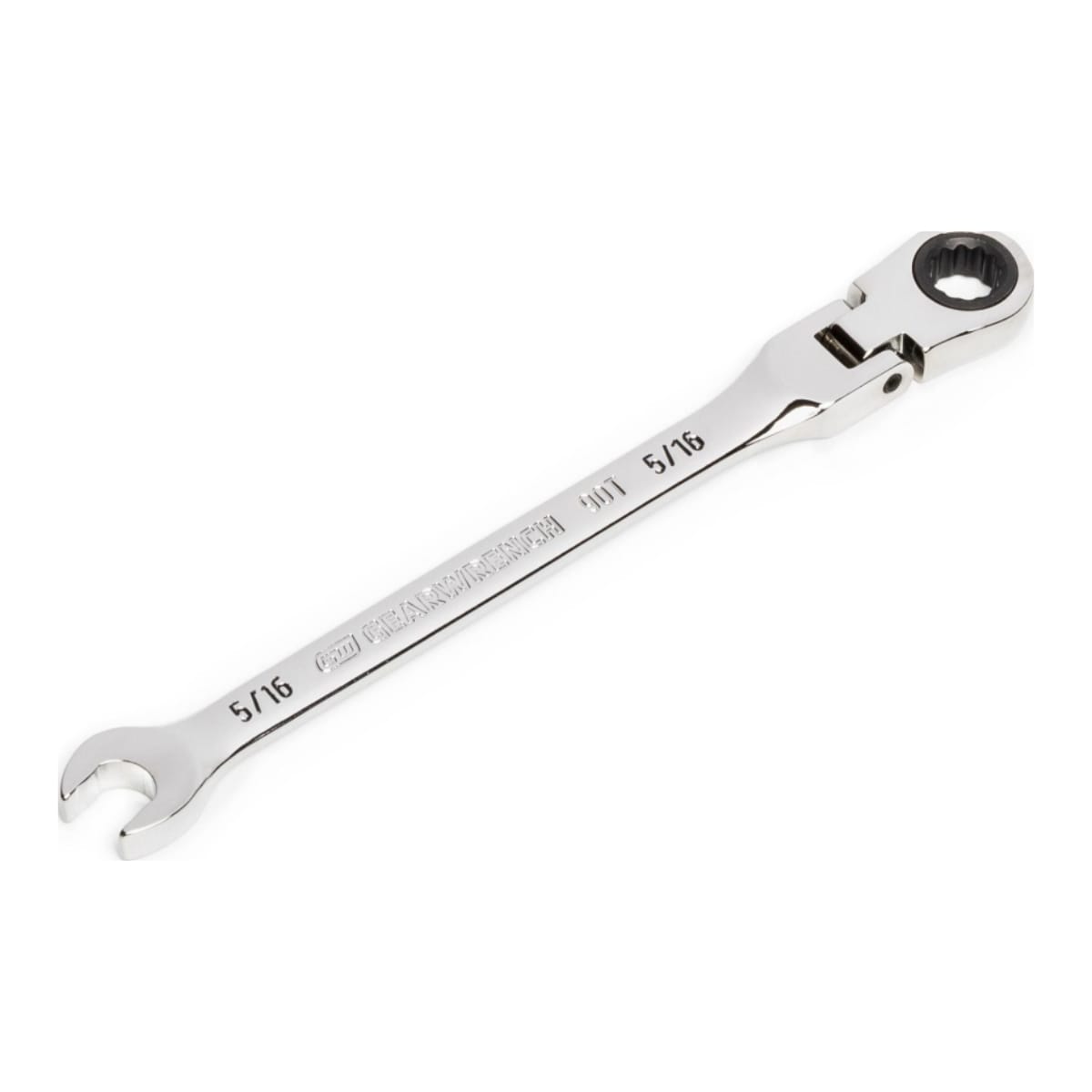 GearWrench 5/16in. Flex Head Ratcheting Wrench 208 x 43 x 15mm