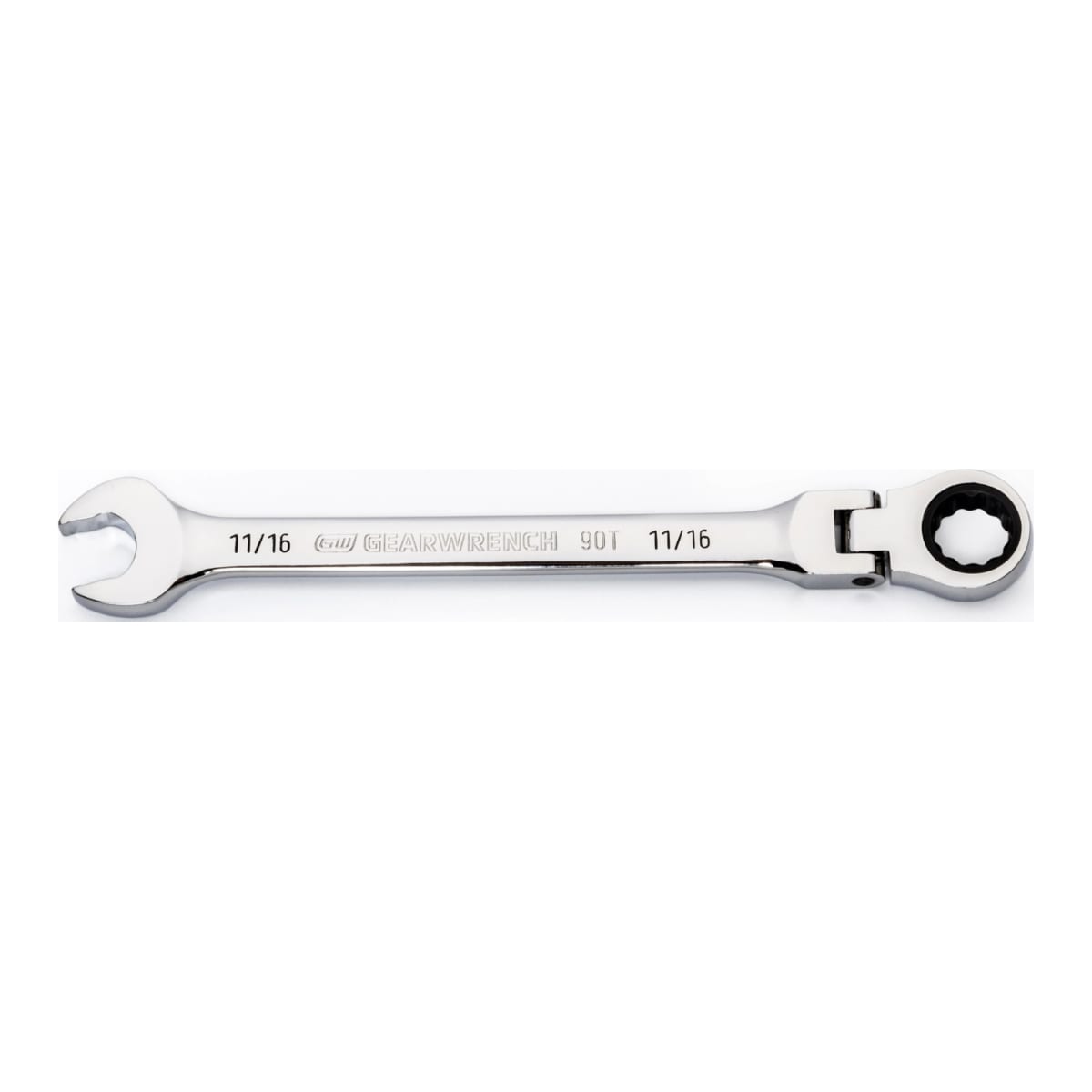 GearWrench 11/16in. Flex Head Ratcheting Wrench 263 x 30 x 14mm