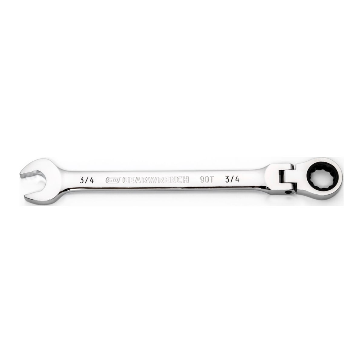 GearWrench 3/4" Flex Head Ratcheting Wrench 243 x 38 x 14mm