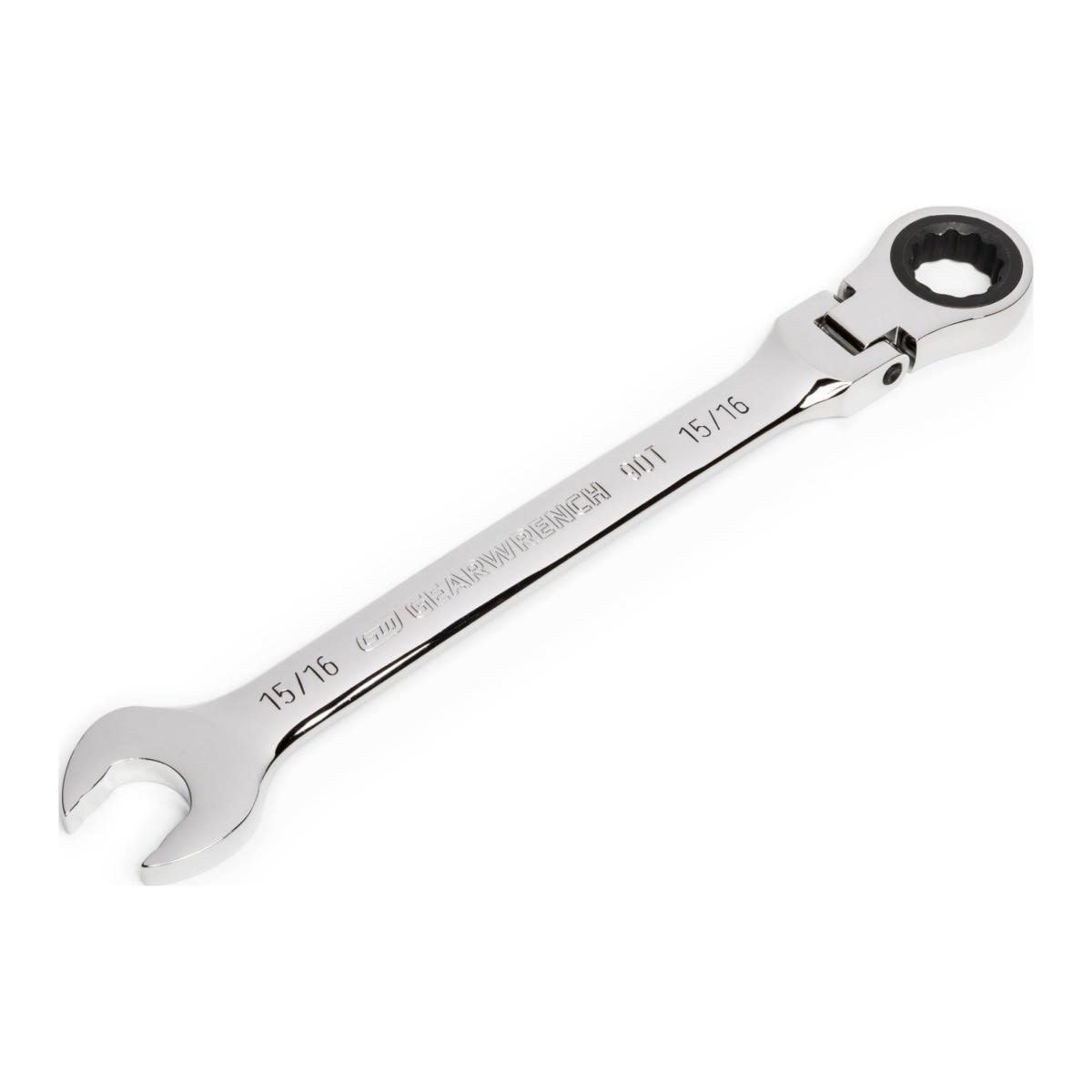 GearWrench 15/16" Flex Head Ratcheting Wrench 318 x 51 x 15mm