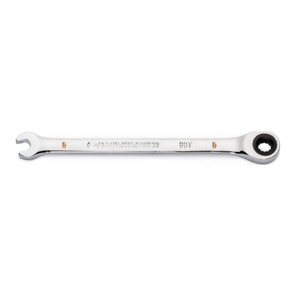 GearWrench 6mm 90T Combination Ratcheting Wrench 114 x 13 x 6mm
