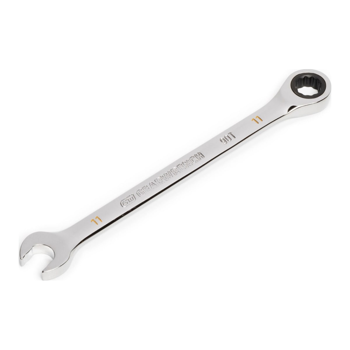 GearWrench 11mm 90T Combination Ratcheting Wrench 199 x 25 x 8mm