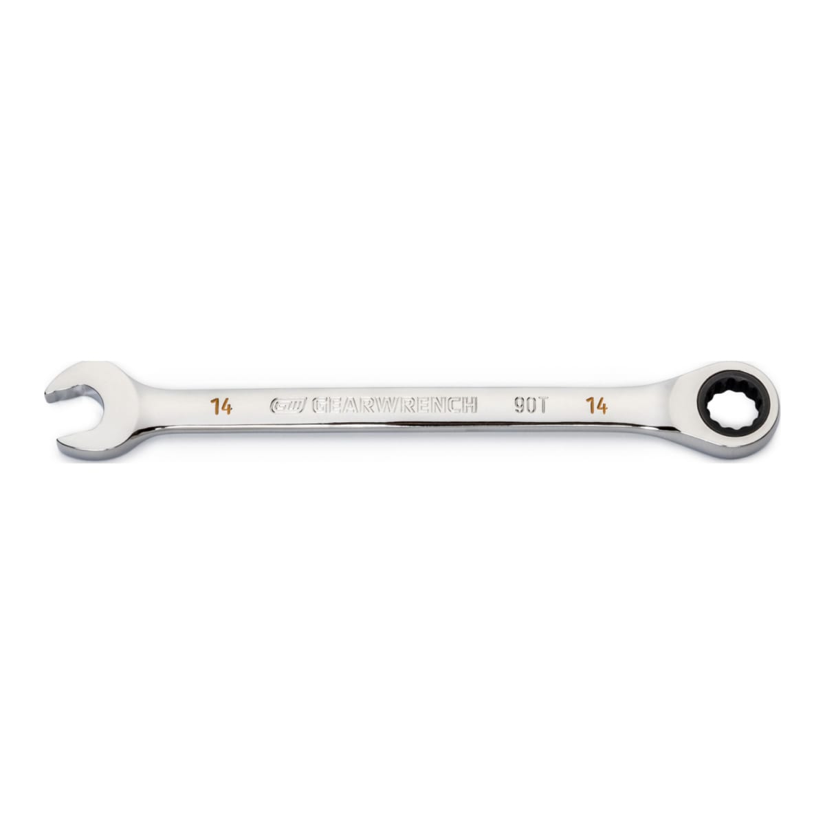 GearWrench 14mm 90T Combination Ratcheting Wrench 166 x 25 x 9mm
