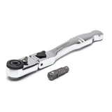 GearWrench 72T Flex Slim Head Ratchet (6in.) 195 x 46 x 27mm