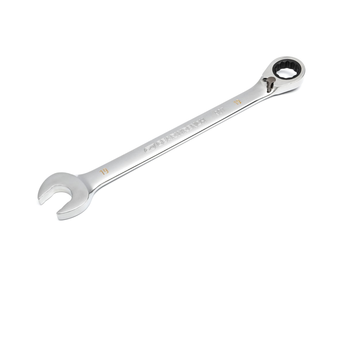 GearWrench 19mm 12Pt Reversible Ratcheting Wrench 27 x 37 x 11mm