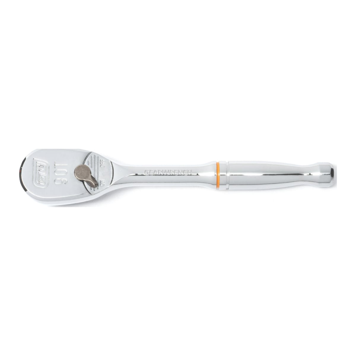 GearWrench 1/4" Drive 90-Tooth Teardrop Ratchet 190 x 178 x 30mm