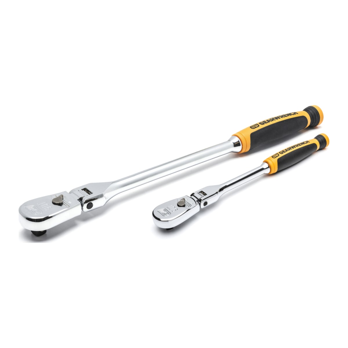 GearWrench 90T Flex Head Teardrop Ratchet Set 486 x 132 x 46mm 2 (Piece)