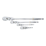 GearWrench 90T Flex Head Teardrop Ratchet Set 575 x 182 x 58mm 4 (Piece)