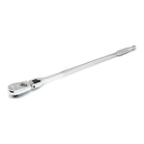 GearWrench 90T Locking Flex Head Teardrop Ratchet 628 x 68 x 54mm