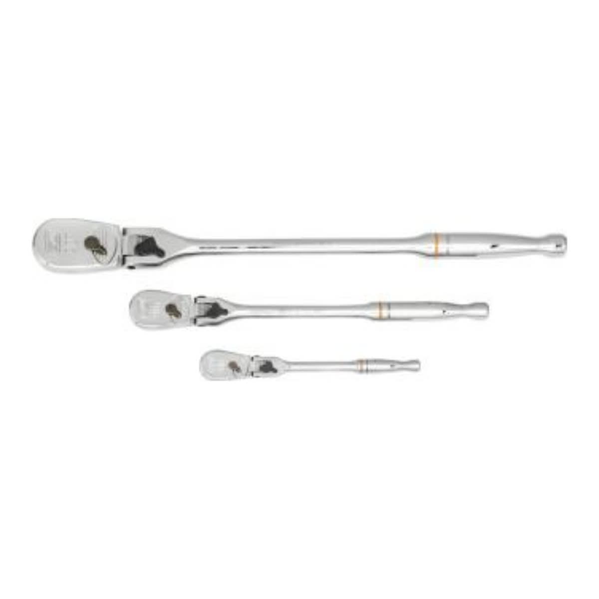 GearWrench 90T Flex Head Teardrop Ratchet Set 572 x 196 x 43mm 3 (Piece)