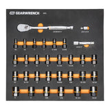 GearWrench 90T Socket Set In EVA Tray 364 x 341 x 31mm 31 (Piece)