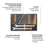 GearWrench 12Pt Wrench Set in EVA Tray 514 x 341 x 31mm 24 (Piece)