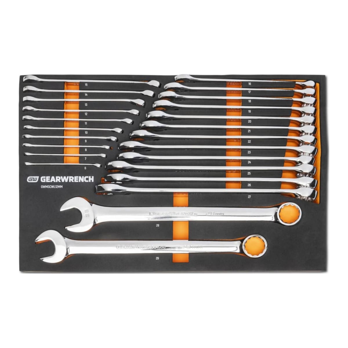 GearWrench 12Pt Wrench Set in EVA Tray 514 x 341 x 31mm 24 (Piece)