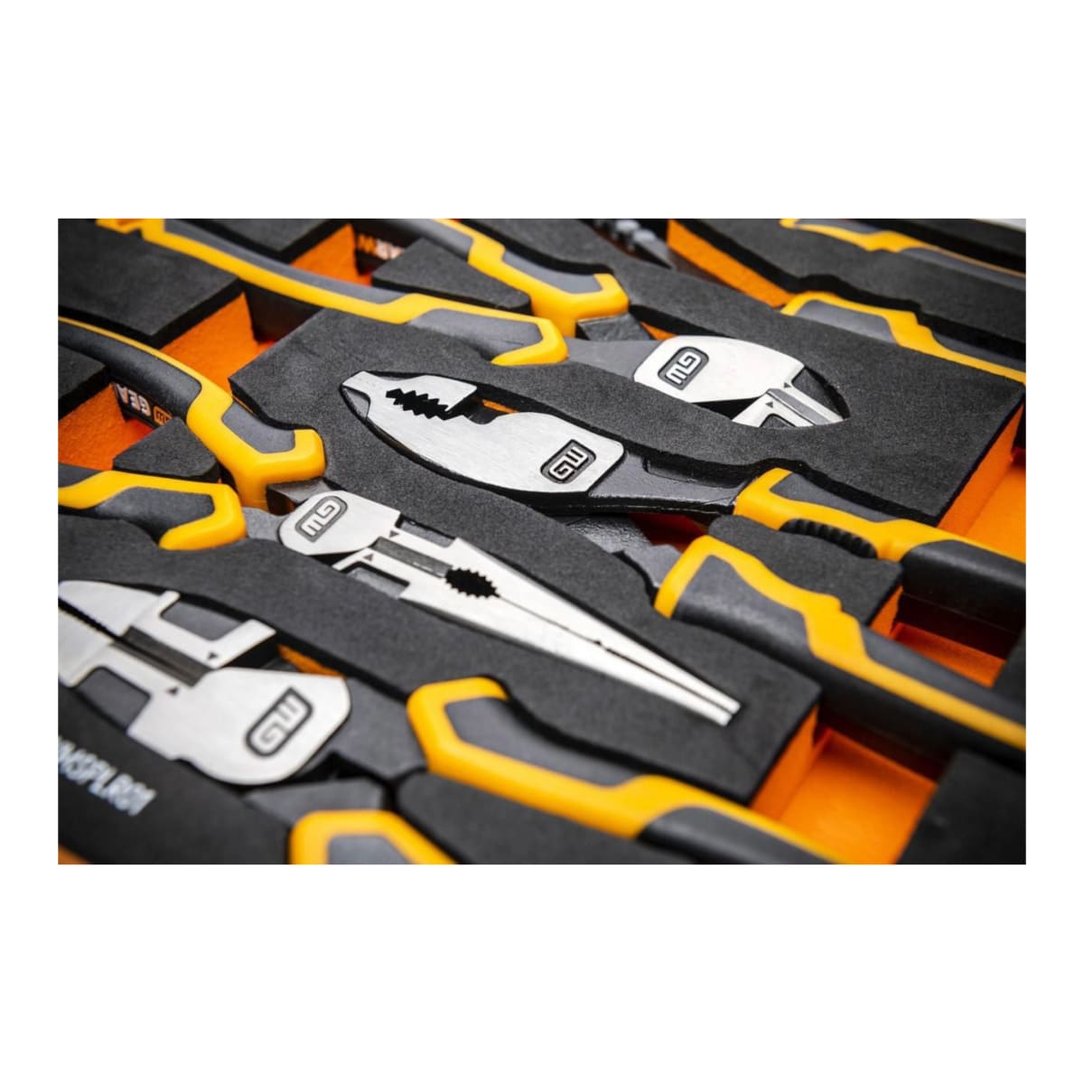 GearWrench PITBULL Pliers Set in EVA Tray 250 x 341 x 31mm 5 (Piece)