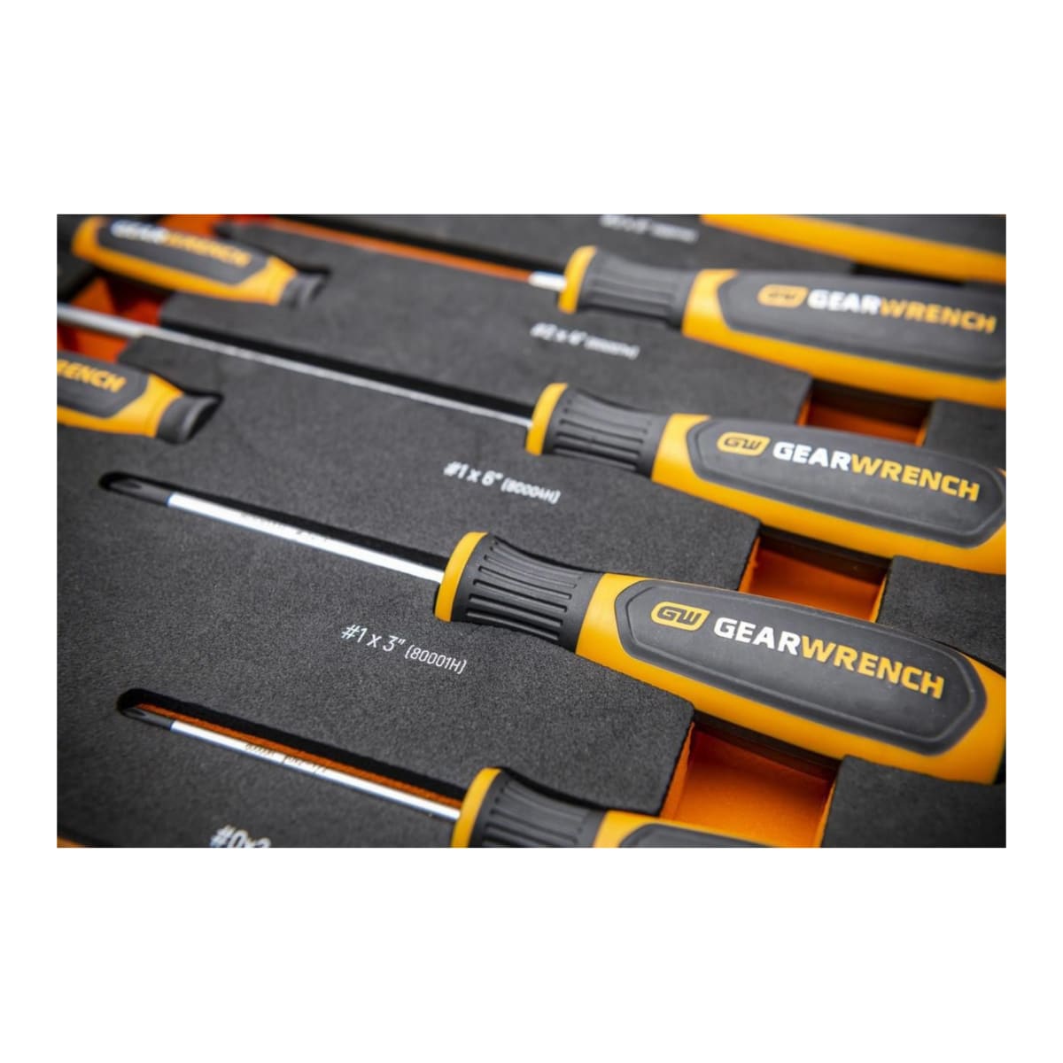 GearWrench Phillips Screwdriver Set EVA Tray 250 x 341 x 31mm 9 (Piece)