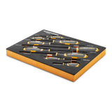 GearWrench Slotted Screwdriver Set in EVA Tray 250 x 341 x 31mm 9 (Piece)