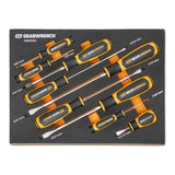 GearWrench Slotted Screwdriver Set in EVA Tray 250 x 341 x 31mm 9 (Piece)