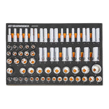 GearWrench Master Socket Set in EVA Tray 514 x 341 x 31mm 67 (Piece)