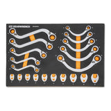 GearWrench Ratcheting Wrench Set in EVA Tray 250 x 341 x 31mm 20 (Piece)