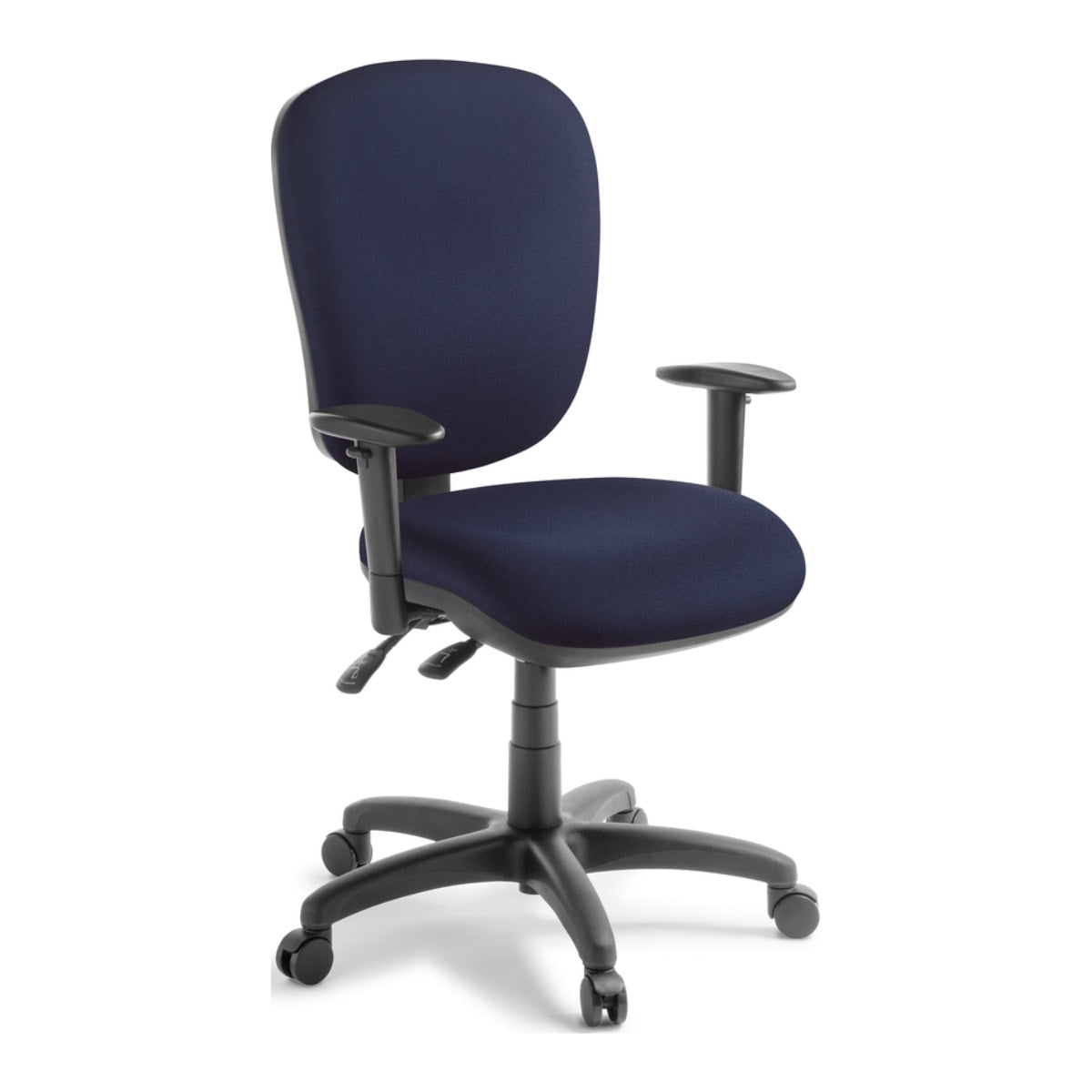 Eden Arena 200kg Ergonomic Chair with Arms Quantum Navy fabric
