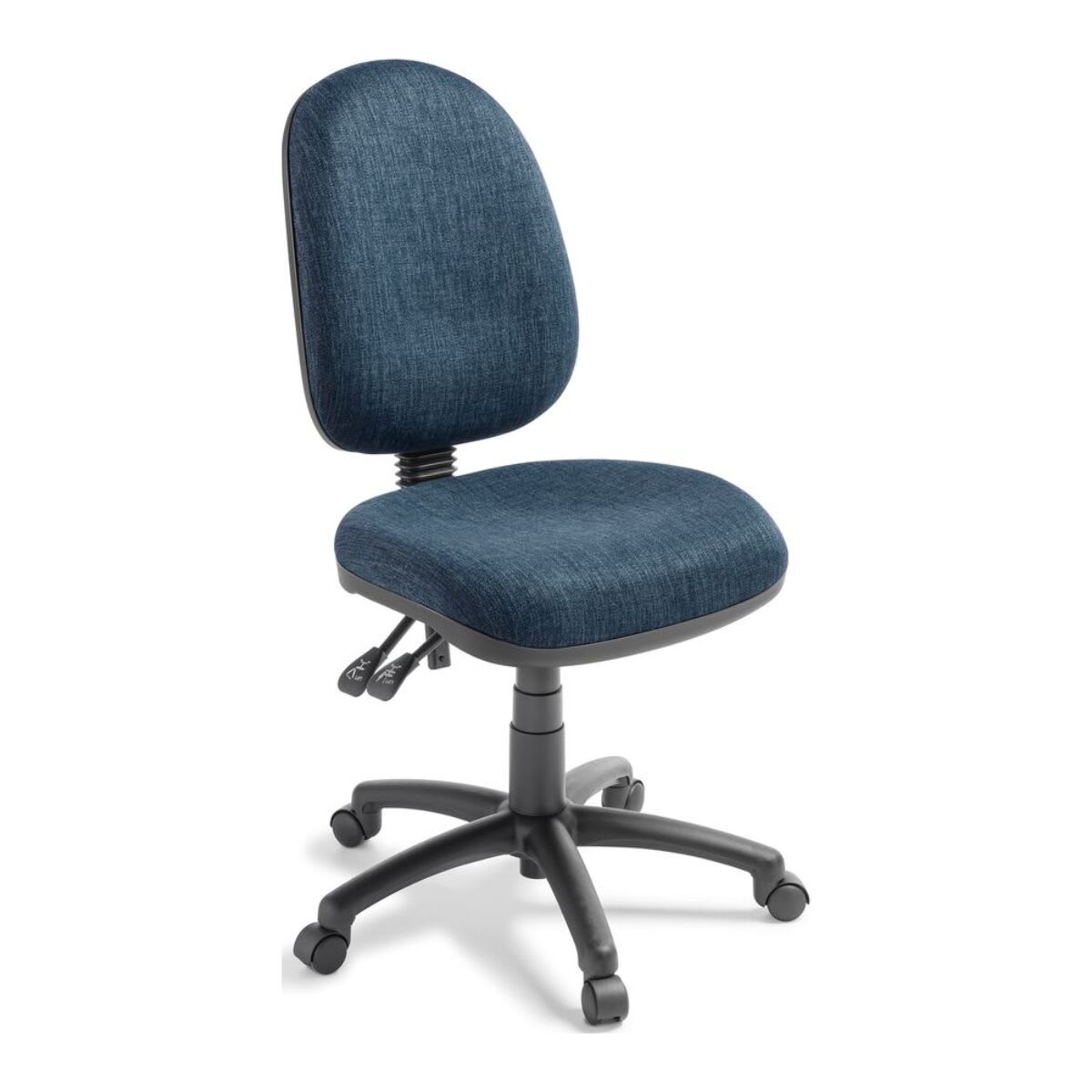 Eden Tag Keylargo Navy Fabric 3.50 Ergonomic Chair