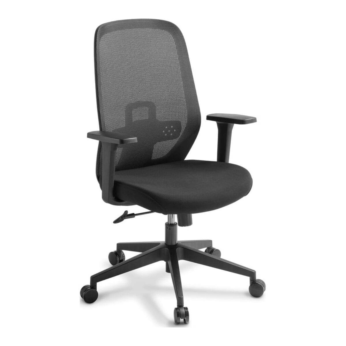 Eden Memo Mesh Back Task Chair Boxed Black Fabric
