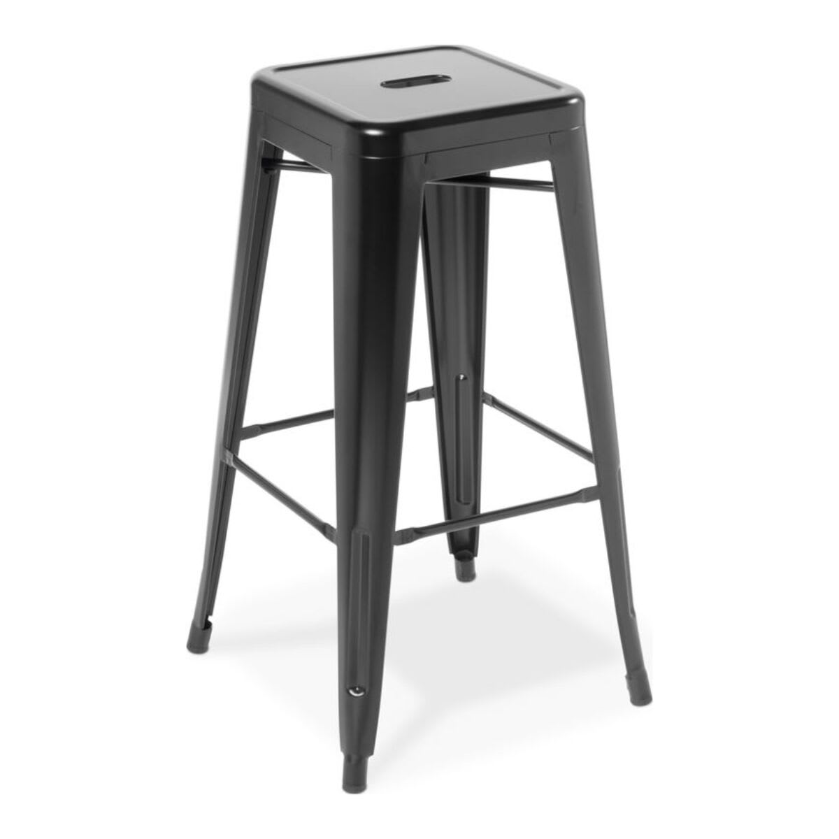 Eden Black Industry Bar Stool