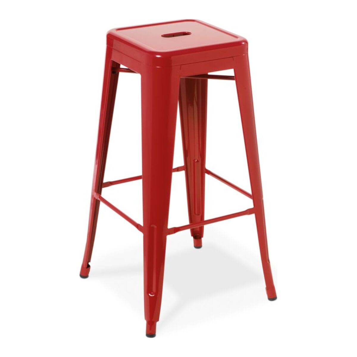 Eden Red Industry Bar Stool