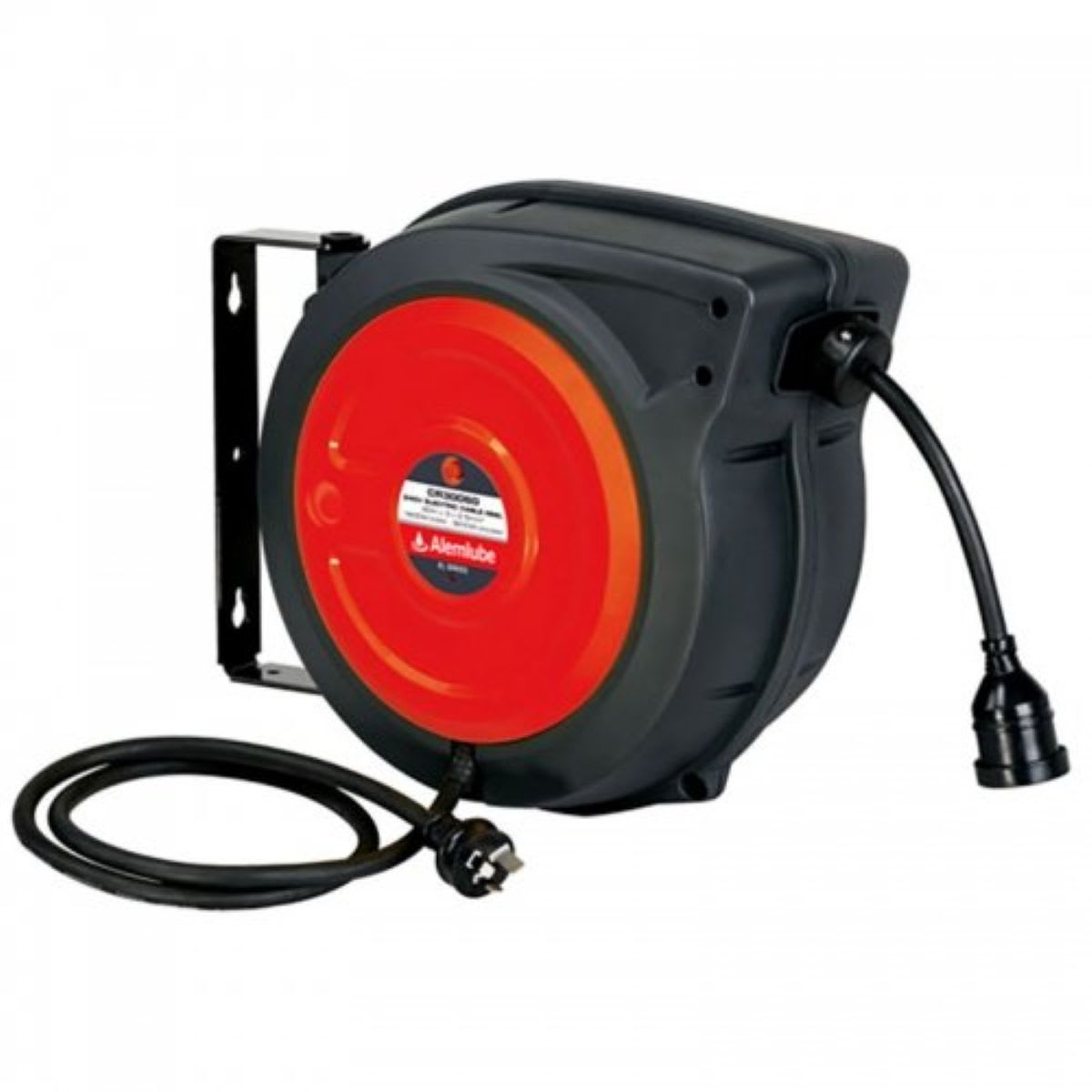 Alemlube 240V Electric Cable Reel 10A - 20m
