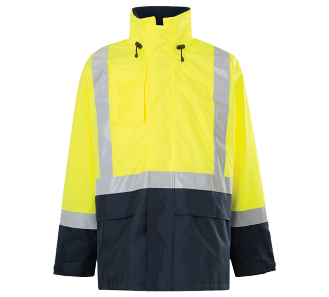 Tornado Essentials, 4-in-1 Jacket, T03622 - Yellow/Navy