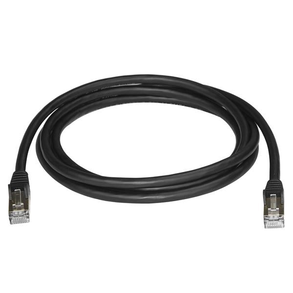 Cat6a Ethernet Cable - Shielded (STP) - 2 m, Black