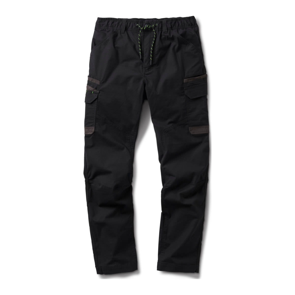 FXD, Elastic Waist Stretch Ripstop Pant, WP-12 - Black