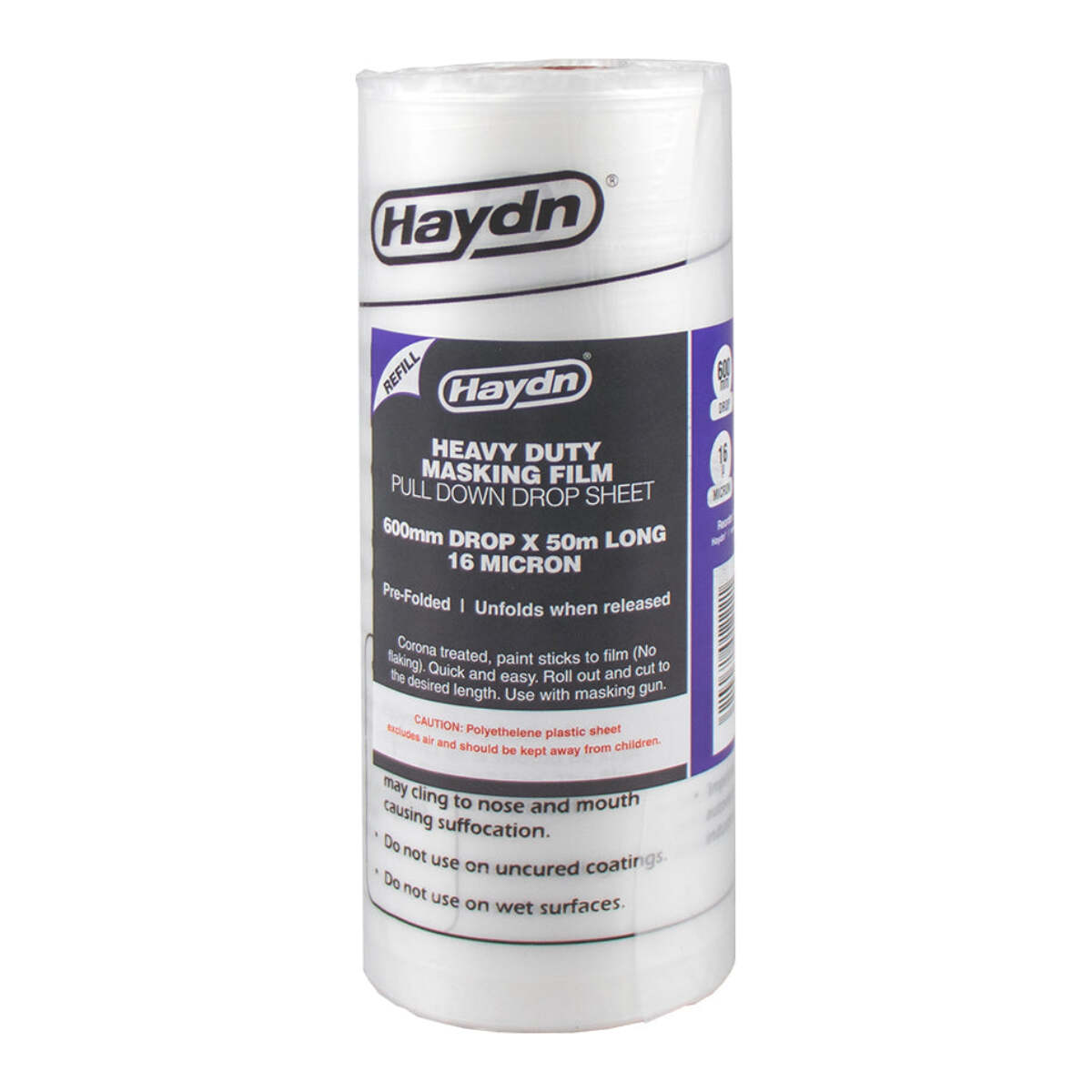 Haydn Pre-folded HD Masking Film 600mm x 50m