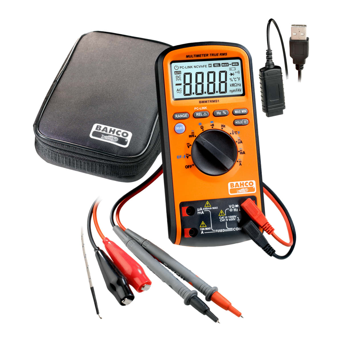 Bahco Digital Multimeter Set BMMTRMS1