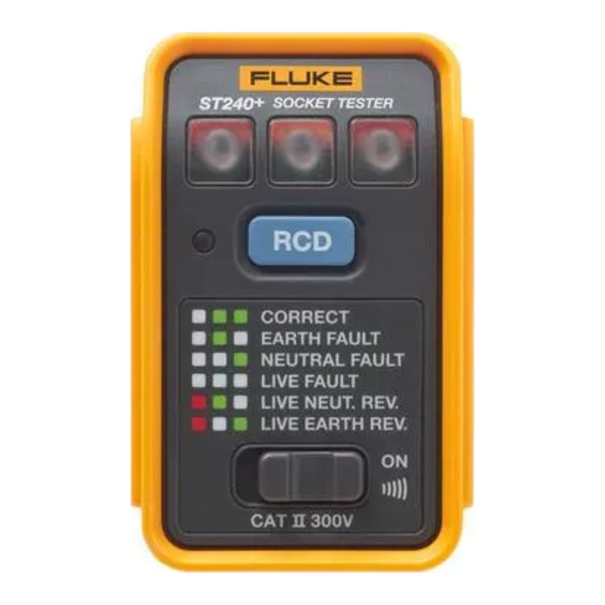 Fluke ST240 Socket Tester with Leds & Rcd