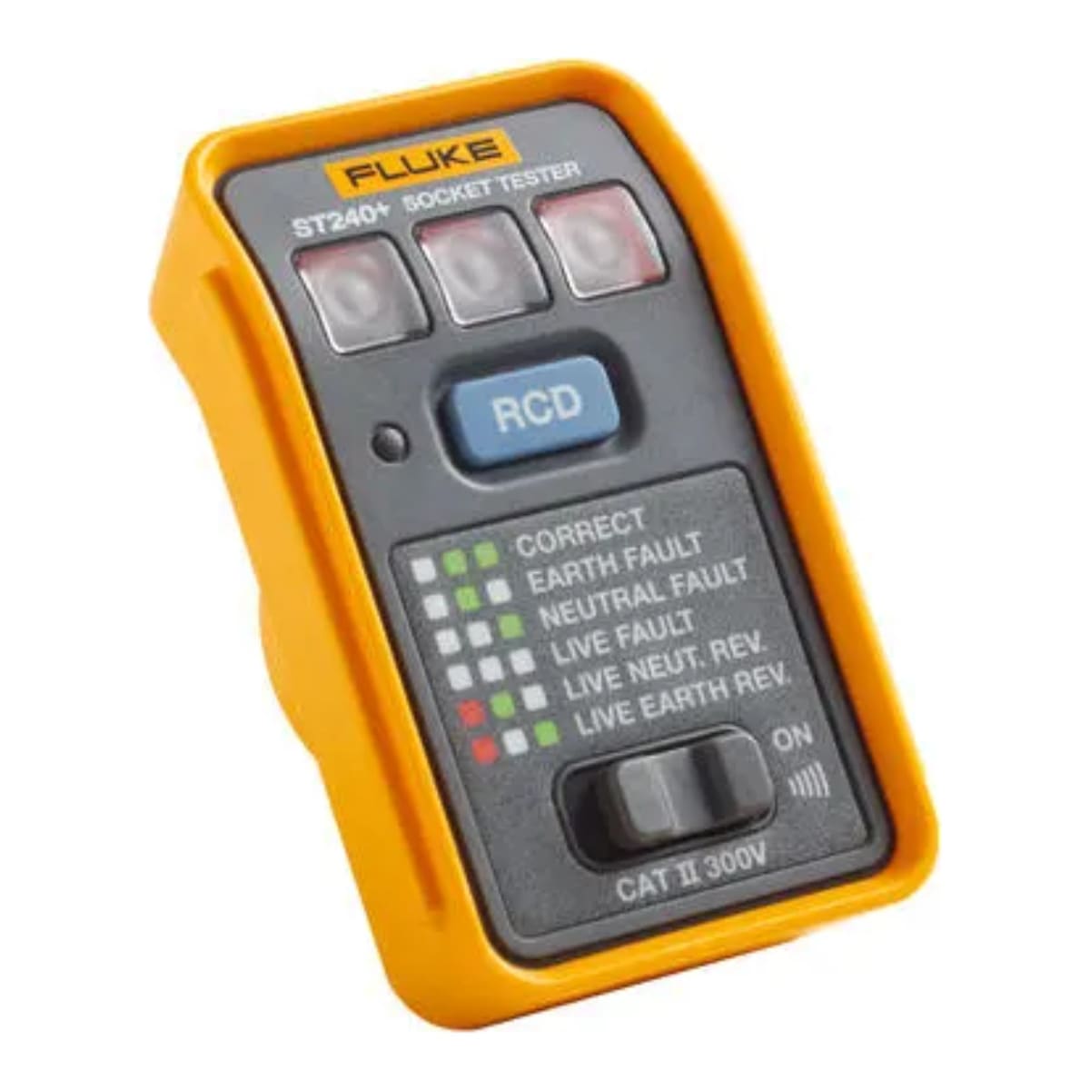 Fluke ST240 Socket Tester with Leds & Rcd